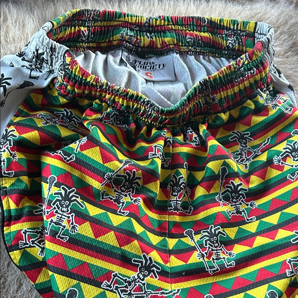 Colorful Kids Bottoms with Fun Skeleton Print
